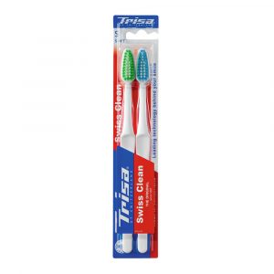 Četkice za zube TRISA Swiss Clean Duo Soft