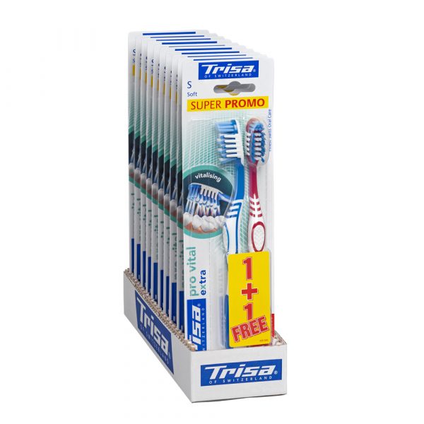 Četkice za zube TRISA Extra Pro Vital Duo All