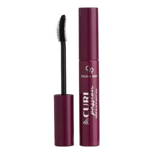 Duboko crna maskara za uvijene trepavice GOLDEN ROSE Curl Passion Deep Black Mascara
