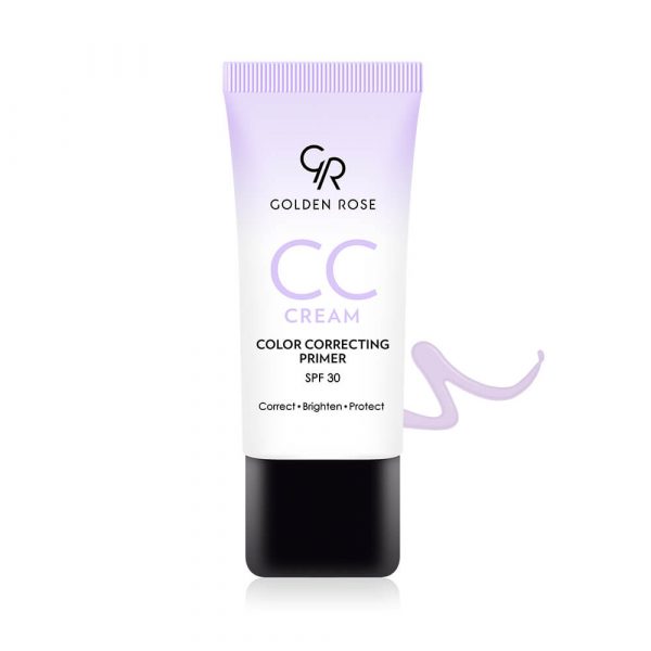 CC krema i prajmer GOLDEN ROSE CC Cream Color Correcting Primer – Violet