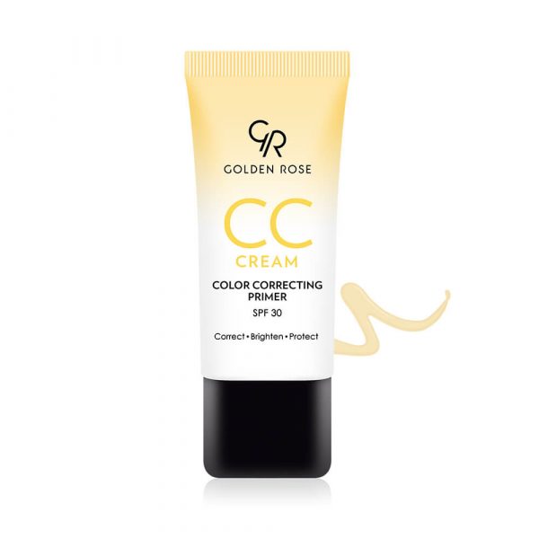 CC krema i prajmer GOLDEN ROSE CC Cream Color Correcting Primer – Yellow