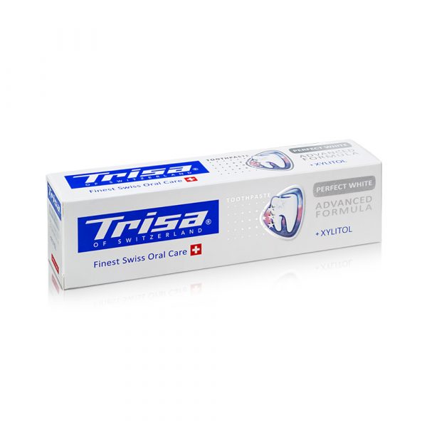 Pasta za zube TRISA Perfect White Toothpaste Box