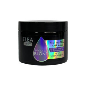 Maska za kosu ELEA Proudly Blond Hair Mask for Blonde, Bleached, Highlighted Hair for Yellow Shades Neutralization