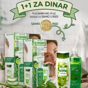 Set AROMA NATURAL Natural Care for Your Hair and Body